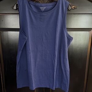 Coldwater Creek Women's Blue Tank Top